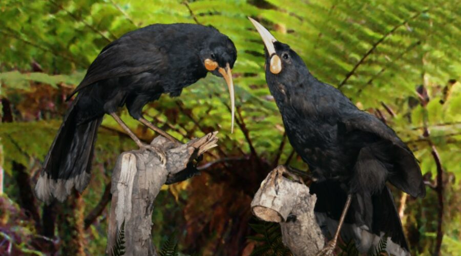 What did the huia bird sound like?