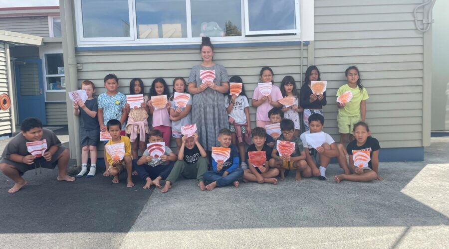 Waipa school shares their shells!